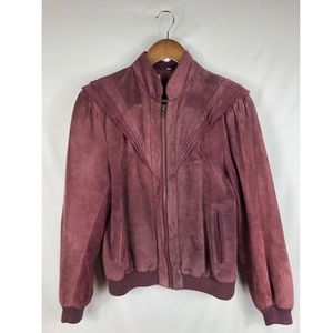 Dramatic Shoulder Soft Leather jacket